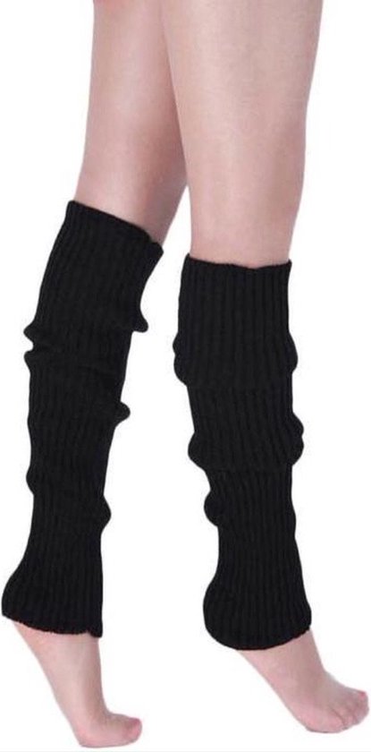 Scoby - Jambières - 1 paire - Perfect pour une tenue de carnaval - Jambières festives - Zwart