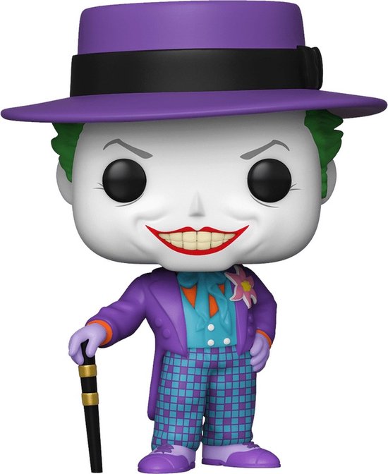Pop Heroes: Batman 1989 - The Joker With Hat Funko Pop #337