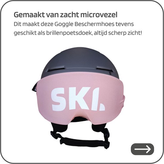 Goggle Protect Skibril Hoes - NIET VOOR VIZIERHELM - Cover - Beschermhoes - Goggle - Bril - Ski - Snowboard