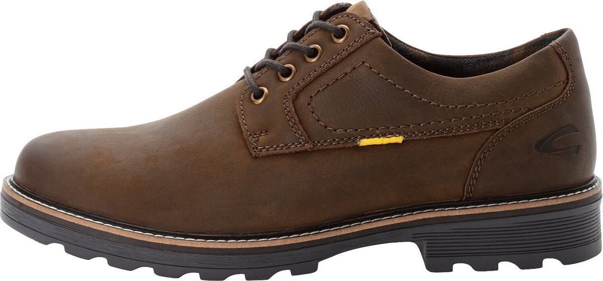 camel active Oxford veterschoenen van echt leer - Maat menswear-44 - Bruin