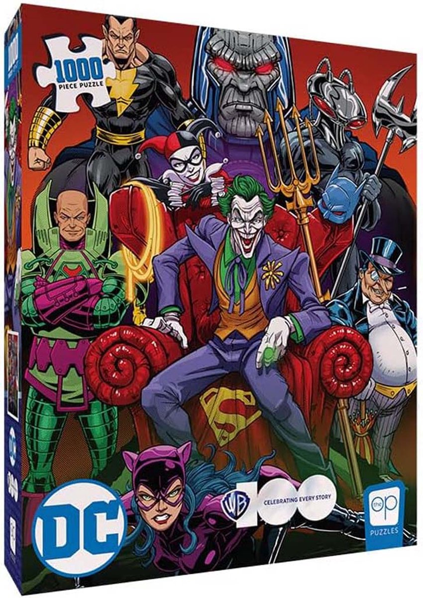 DC Puzzle - Villains Forever Evil - Puzzel 1000 Stukjes