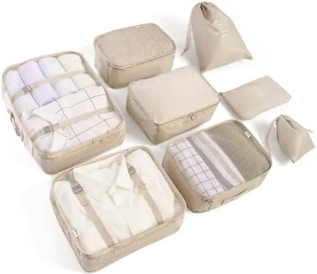 Lexium Packing Cubes Backpack - Backpack Organizer - Packing Bags Backpack - Packing Cubes Compression - Compression Cube