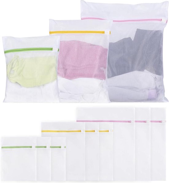 Dmjia® 3-Delige Wasnet Beha, Beha Net voor Wasmachine Met Premium Rits, Beha Waszak voor Wasmachine, Beha Waszak, Waszak Beha Houdt de beha cups in vorm en beschermt de beha Dmjia® 3-Delige Wasnet Beha, Beha Net voor Wasmachine Met Premium Rits, Beha Waszak voor Wasmachine, Beha Waszak, Waszak Beha Houdt de beha cups in vorm en beschermt de beha