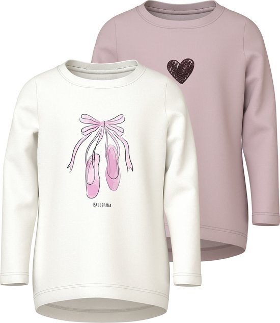 NAME IT - NMFVIX 2P LS TOP - Filles - T-shirts à manches longues