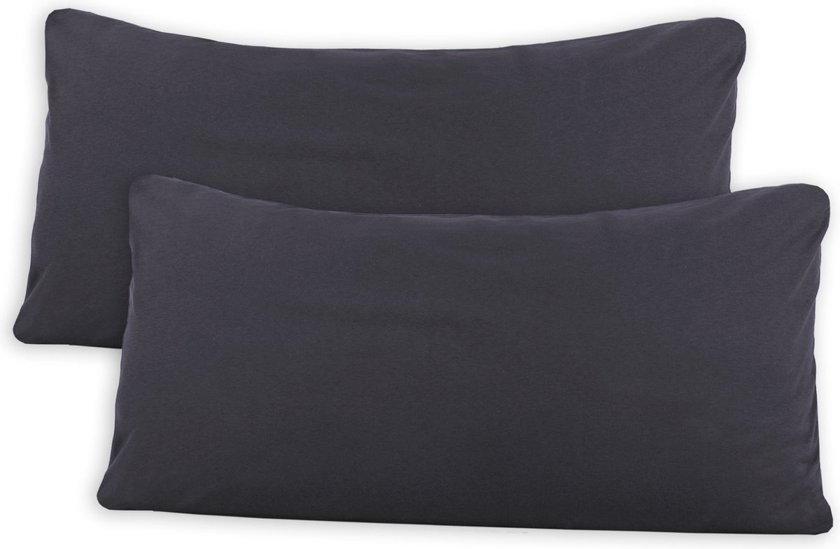 Goodivery ® Katoenen Jersey Kussenslopen Met Ritssluiting Voor Ultiem Slaapcomfort En Onderhoudsgemak