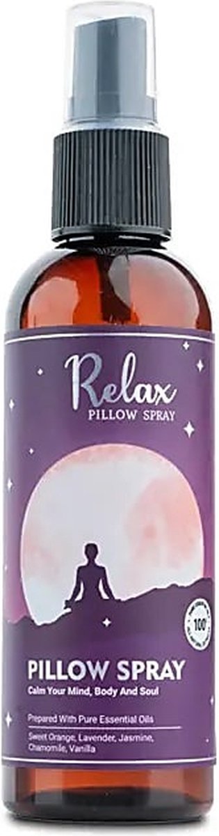 Relax - Pillow Spray - Kussenspray - Essentiële oliën - 100ml - Song of India — cadeau in Verzorging - foto 2