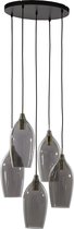 Light & Living - Suspension LUKARO - Ø45x36cm - Grijs