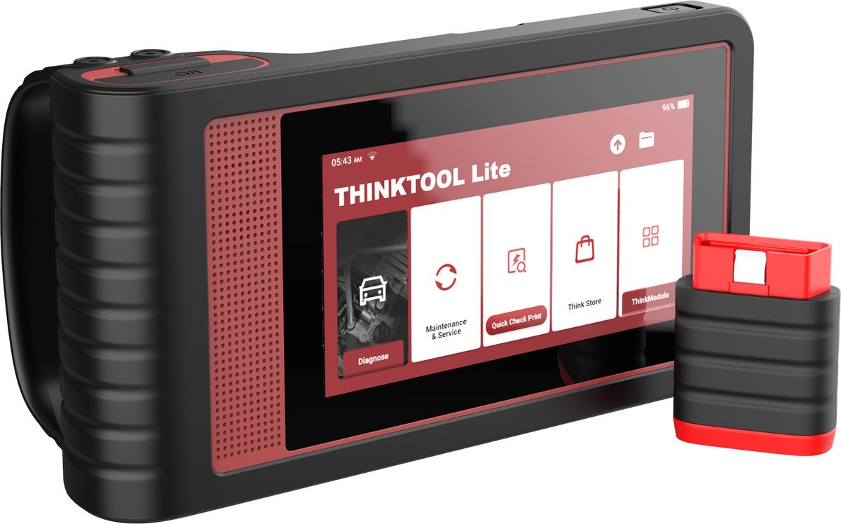 Thinkcar Thinktool Lite Uitleestablet - OBD2 Scanner - Uitleesapparatuur Auto - OBCFM Uitlezen - APK 2024 TOOL - Nederlands thumbnail 3
