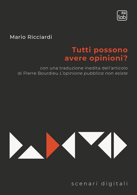 Scenari digitali 3 - Tutti possono avere opinioni? - cover