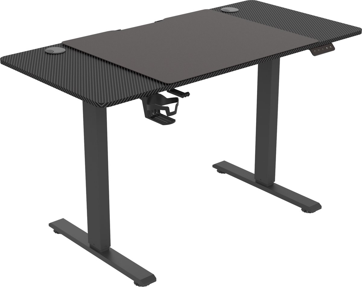 VDD - Gaming bureau - computertafel - hoogte verstelbaar - elektrisch - 120 x 60 cm