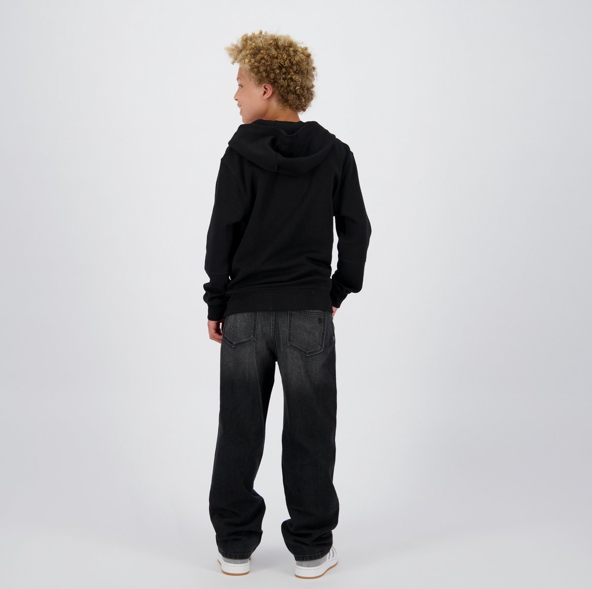 Raizzed jongens vest Ortez Deep Black Regular