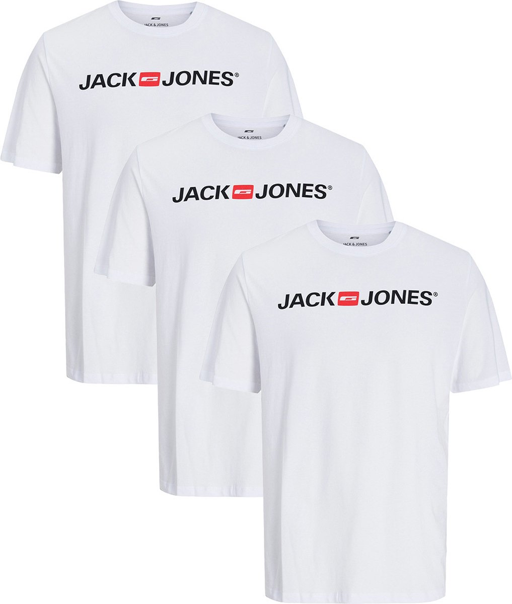 Jack & Jones Heren t-shirt 3 pack Basic