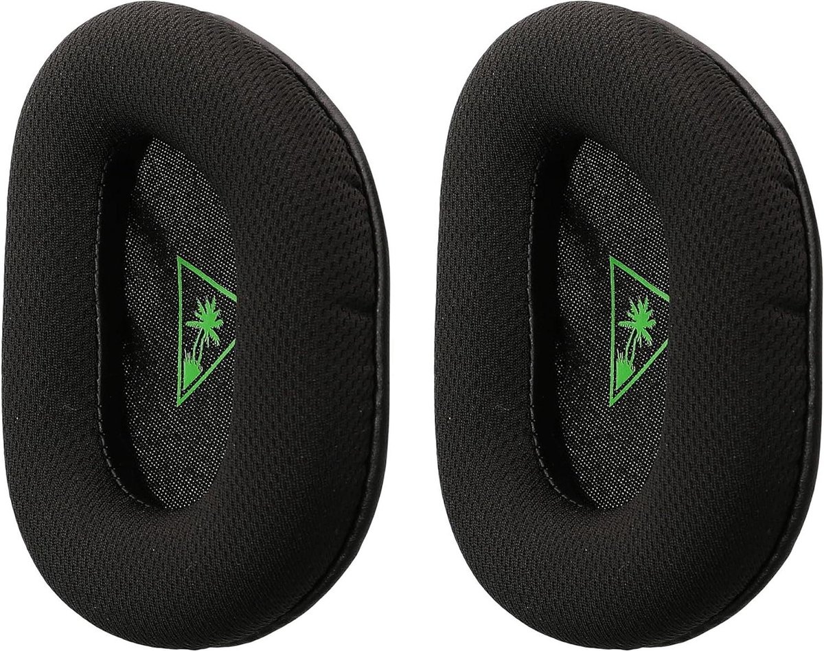 Oorkussens voor over-ear hoofdtelefoon compatibel met TurtleBeach Recon 70 - groen/zwart - content - vervangende oorkussens .