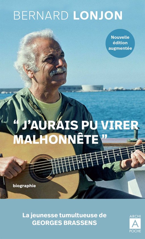 Brassens - J'aurais pu virer malhonnête - cover