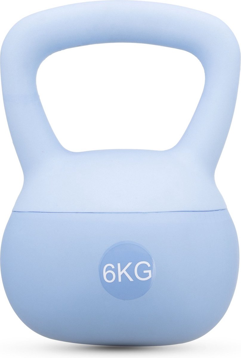 Gymtek® Zachte Kettlebell Dumbbell - 6kg - Kettlebell, Halter, Balgewicht