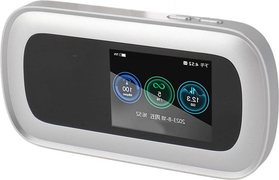 Foto: 5g wifi6 dual band mobiele hotspot router snelle high speed mobiel hotspot met sim kaartsleuf hot swappable ondersteuning voor 16 apparaten 6100 mah draagbaar wifi apparaat 