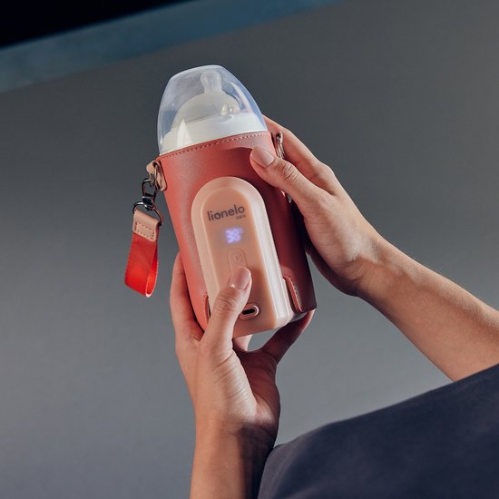Lionelo Thermup Go Evo Flessenwarmer - Mobiel - 5 Temperatuurniveaus - USB-C Opladen - Tot 9 Uur Warmte - Geschikt voor Glas en Plastic van Merkloos — afbeelding 4