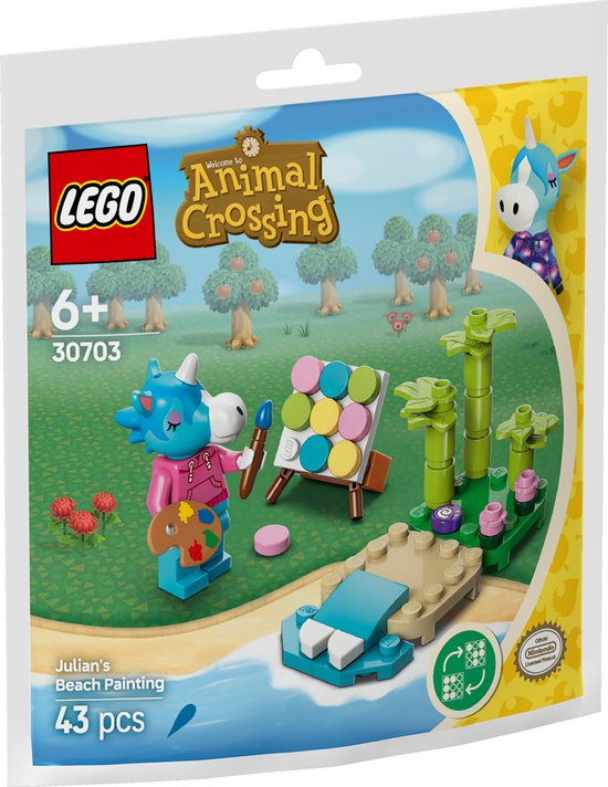Foto: Lego animal crossing 30703 jimmy s strandschilderij
