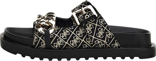 Foto: Bunniesjr becky beach meisjes sandalen goud paars roze print imitatieleer gesp