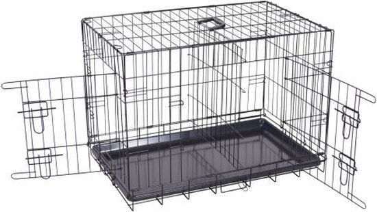 Scheidingspaneel - Hondenbench - 91x61x69 cm