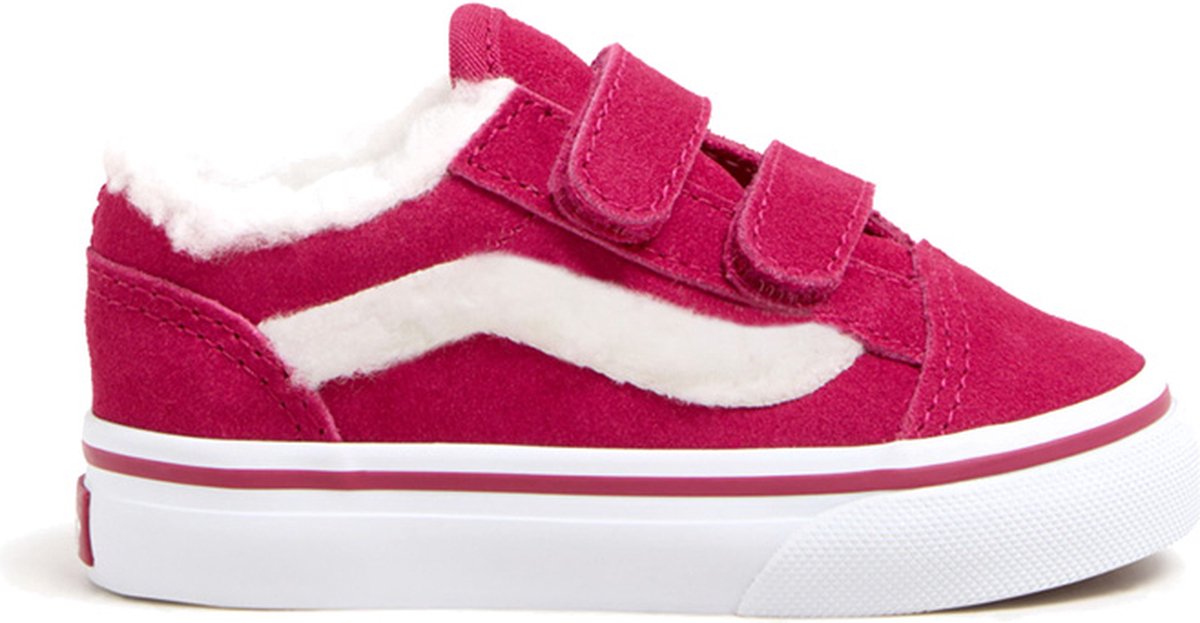 Vans Old Skool V Peuterschoenen 1/2 Jongens Meisjes Sher Chrri
