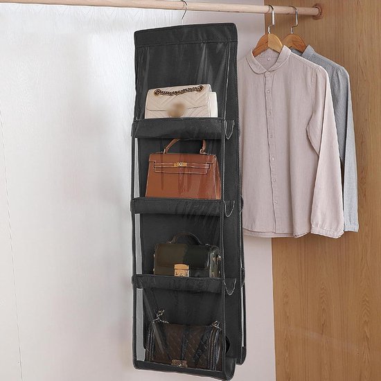 Hangende mand boven de deur, hangende organizer van katoenen touw