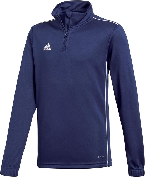 Foto: Adidas core 18 training top sportshirt performance maat 116 unisex blauw