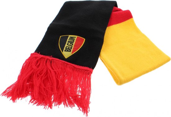 België WK - Sjaal - Rood/Geel/Zwart | bol.com