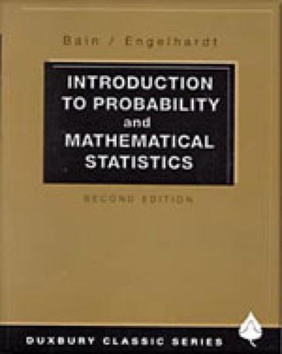 Introduction to Probability and Mathematical Statistics 9780534380205 Lee Bain