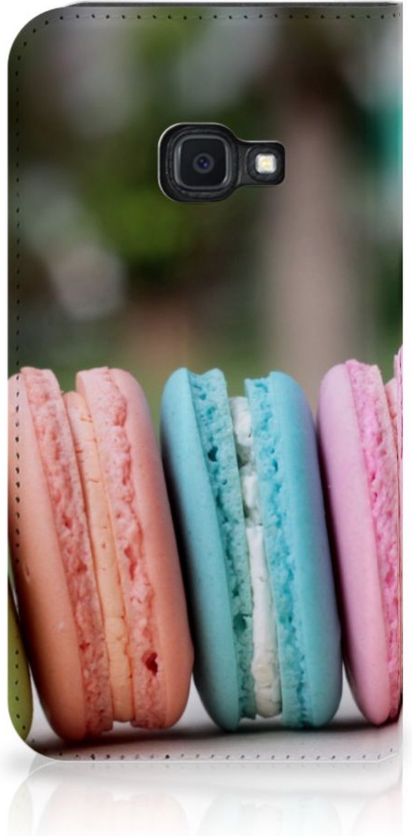Samsung Galaxy Xcover 4s Flip Style Cover Macarons