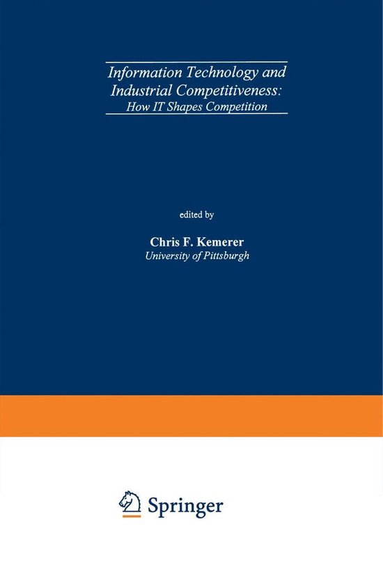 Information Technology and Industrial Competitiveness - cover