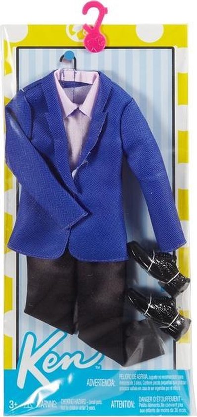 Stoffelijk overschot omverwerping Zin Barbie Kleding voor Ken 'Suit' - Barbie accessoires | bol.com