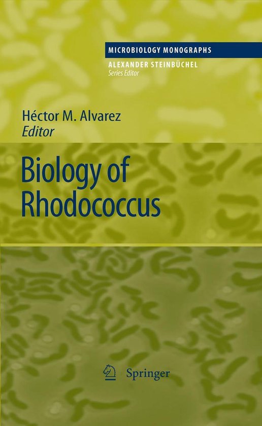 Microbiology Monographs 16 - Biology of Rhodococcus - cover