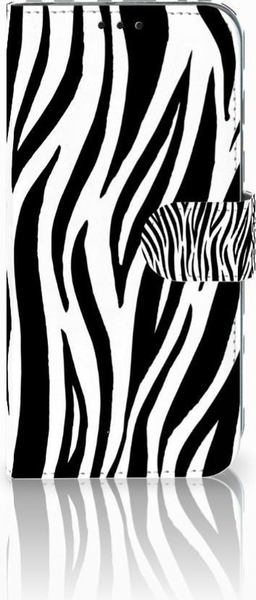 Honor 10 Lite Telefoonhoesje met Pasjes Zebra