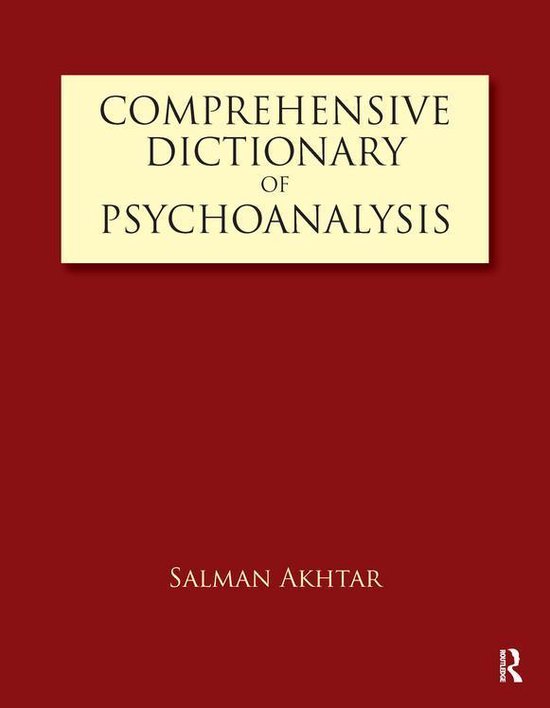 Comprehensive Dictionary of Psychoanalysis - cover