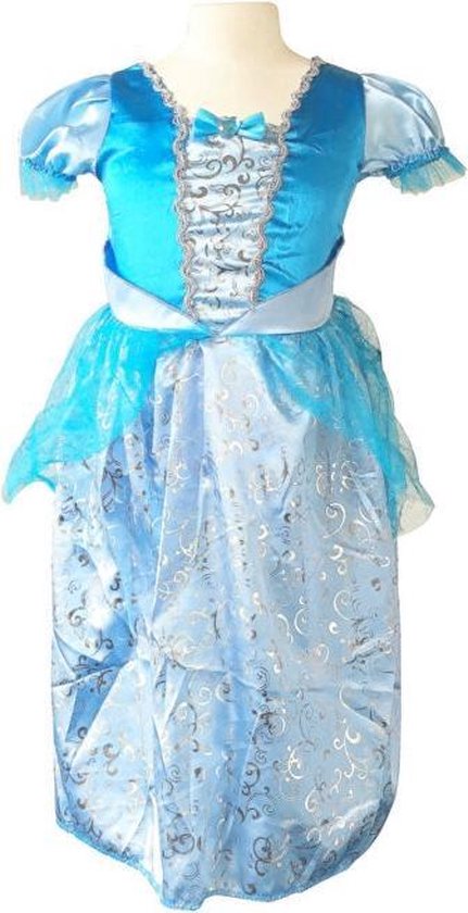 Elsa Frozen jurk / prinsessenjurk Goedkoop 5-7 jaar verkleedkleding |  bol.com