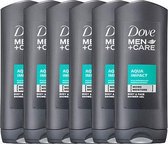 6x Dove Douchegel Men - Care Aqua Impact 400 ml