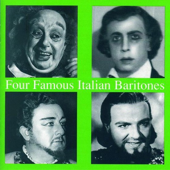 Four Famous Italian Baritones