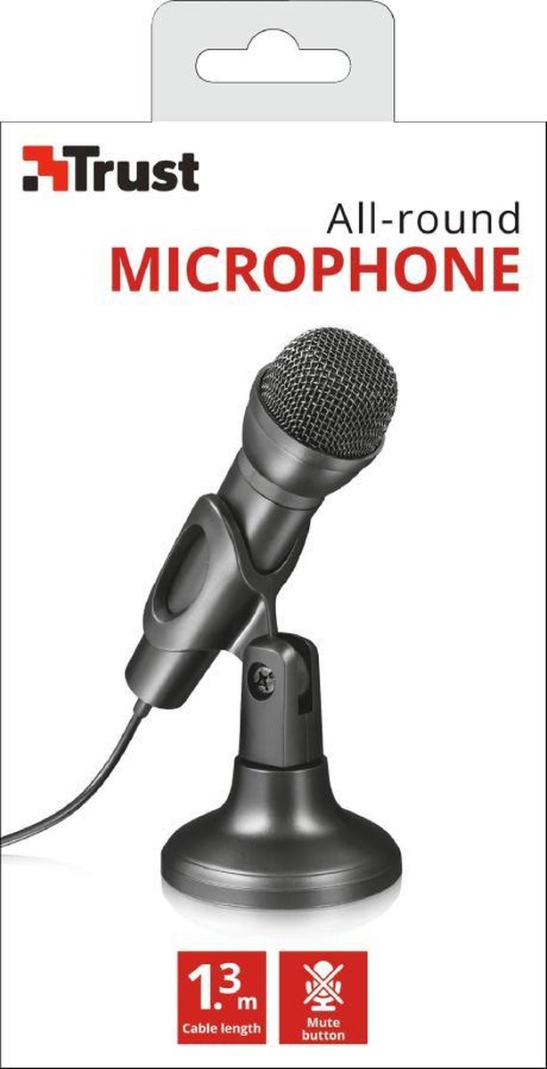 Trust ALL-ROUND MICROPHONE pc microfoon | bol.com