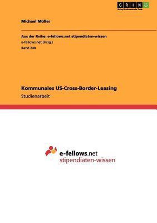 Kommunales US-Cross-Border-Leasing - cover