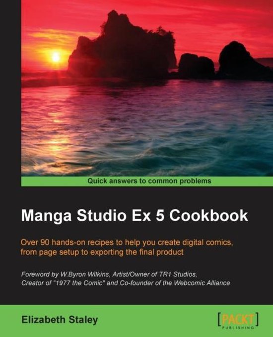 Manga Studio Ex 5 Cookbook - cover