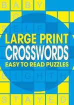 Large Print Crosswords