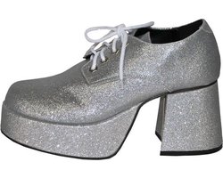 Zilveren glitter schoenen 42-43 bol.com