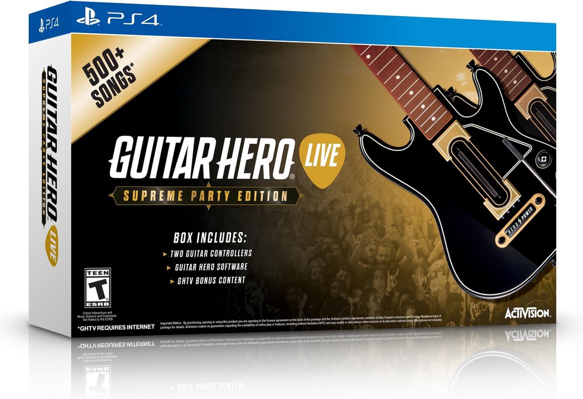Activision Guitar Hero Live, Supreme Party Edition, PS4 Standaard Engels  PlayStation 4... | bol.com