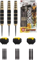 Harrows - Voodoo 23 gram - dartpijlen - met - cadeauset - dartshafts - dartflights