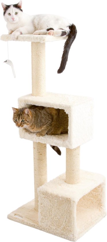 Kerbl Pet krabpaal Banana Leaf Waxy, beige kat | De Kattensite Webshop Kerbl Pet krabpaal Banana Leaf Waxy, beige kat | De Kattensite Webshop