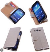 PU Leder Goud Samsung Galaxy Grand 2 Book/Wallet Case/Cover Hoesje