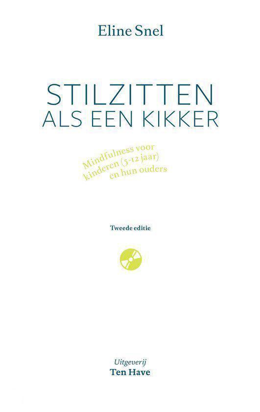 Titelpagina van "Stilzitten als een kikker" met een cd-icoon.