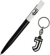 Juventus Stylo + Metalen Sleutelhanger Logo