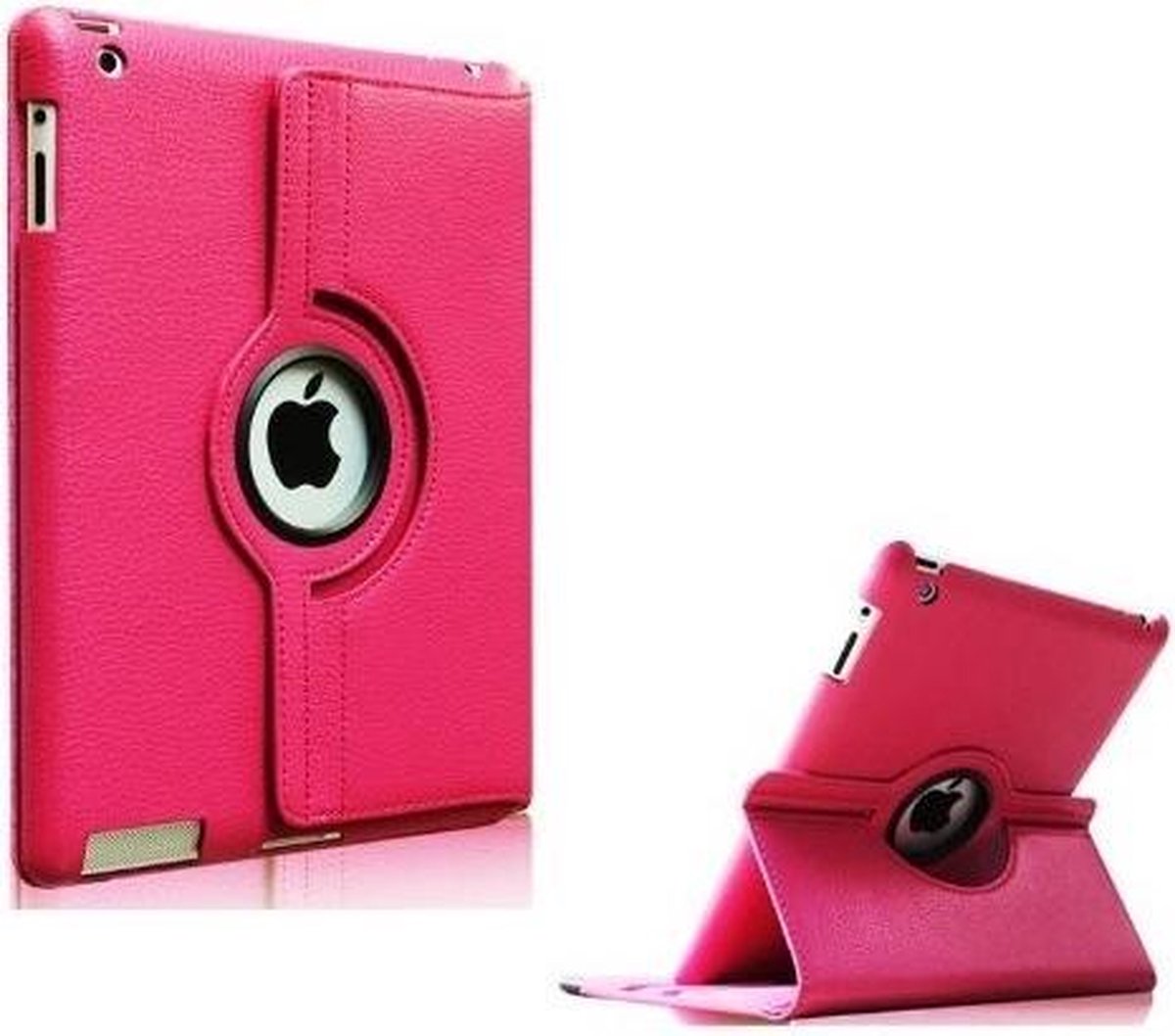 iPad Air 2 hoesje 360 graden Multi-stand draaibaar -Roze